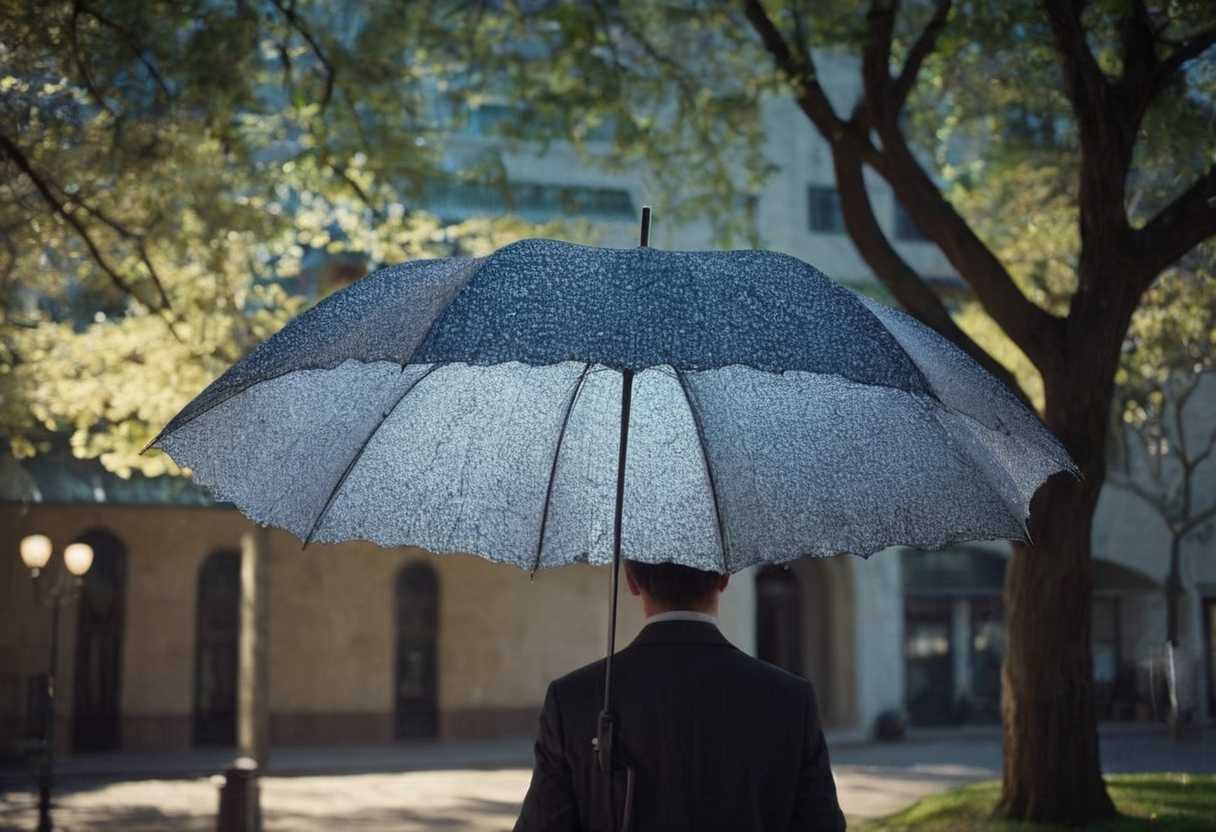 Le parapluie pour homme et la technologie des matériaux innovants